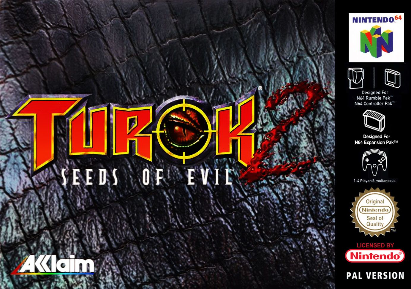 Turok 2: Seeds of Evil (Cart Only)(N64)(Pwned) | Buy from Pwned Games ...