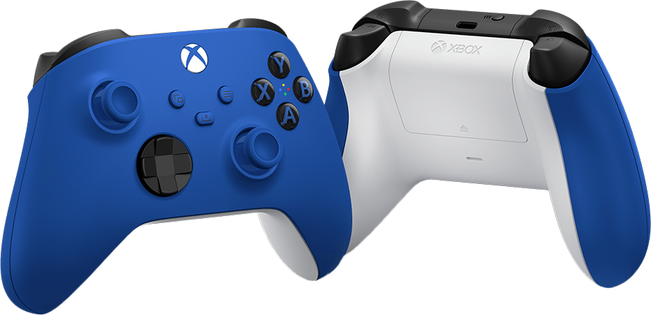 Accessory Bundles & Add Ons - Xbox Wireless Controller - Shock Blue ...