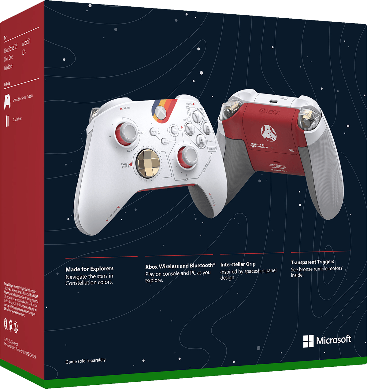 Wireless Controller Starfield Limited Edition Xbox Series New Buy From Pwned Games With